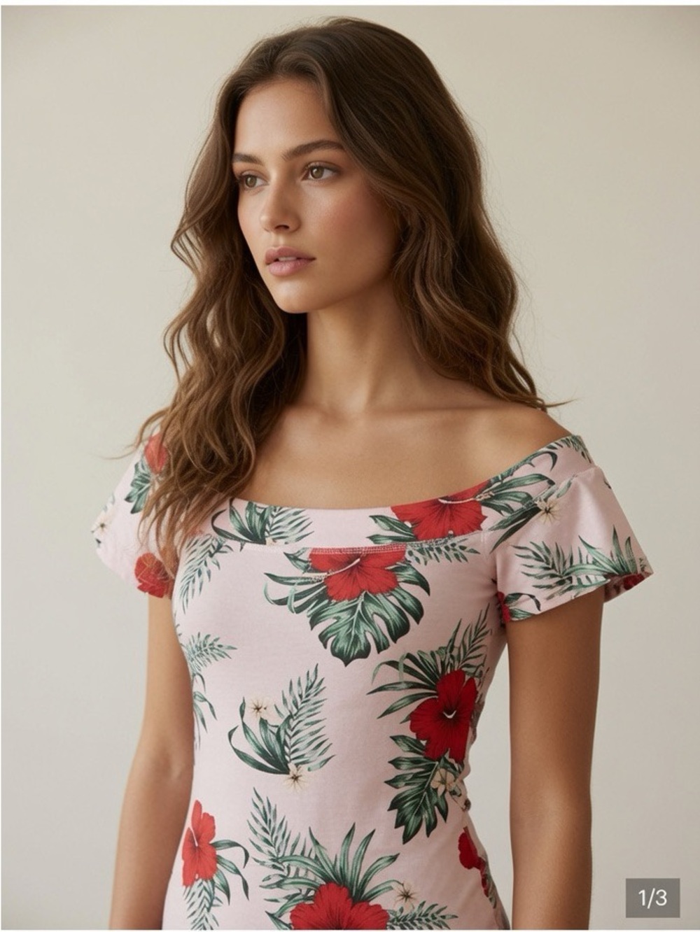 Guess off shoulder top